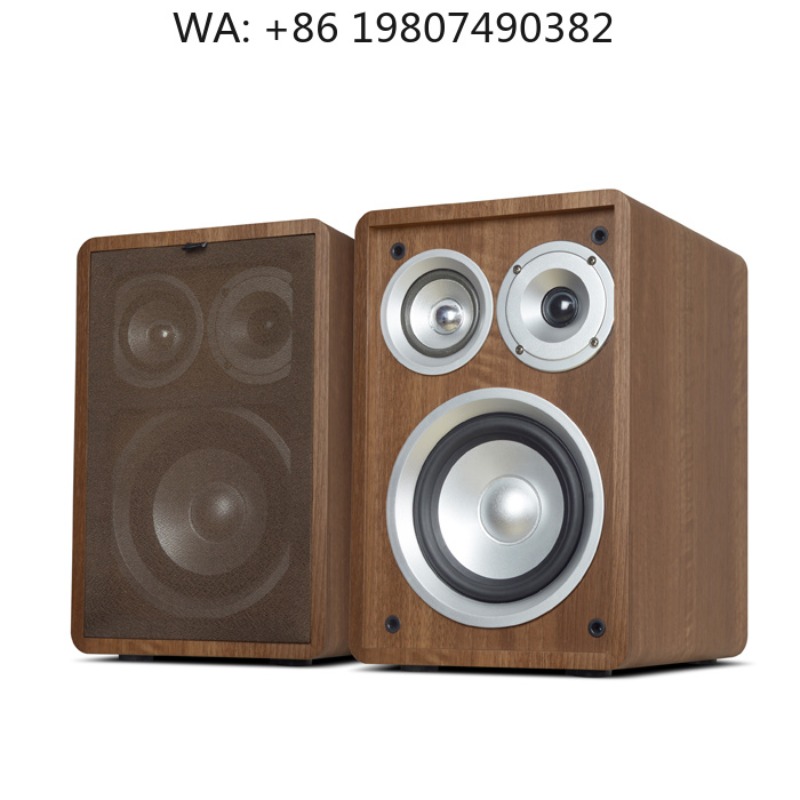Home Theater Speaker - Głośnik Półkowy HiFi Trójdrożny 100W, Pasywny,