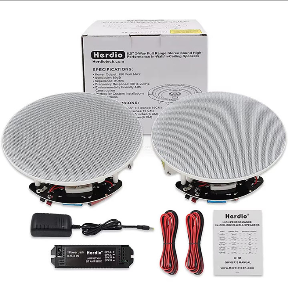 Home Cinema Jbl - Herdio 6.5-calowe głośniki sufitowe Bluetooth 300W