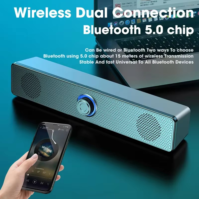 Home Theater Speaker - Głośnik Bluetooth 5.0 4D Surround Soundbar