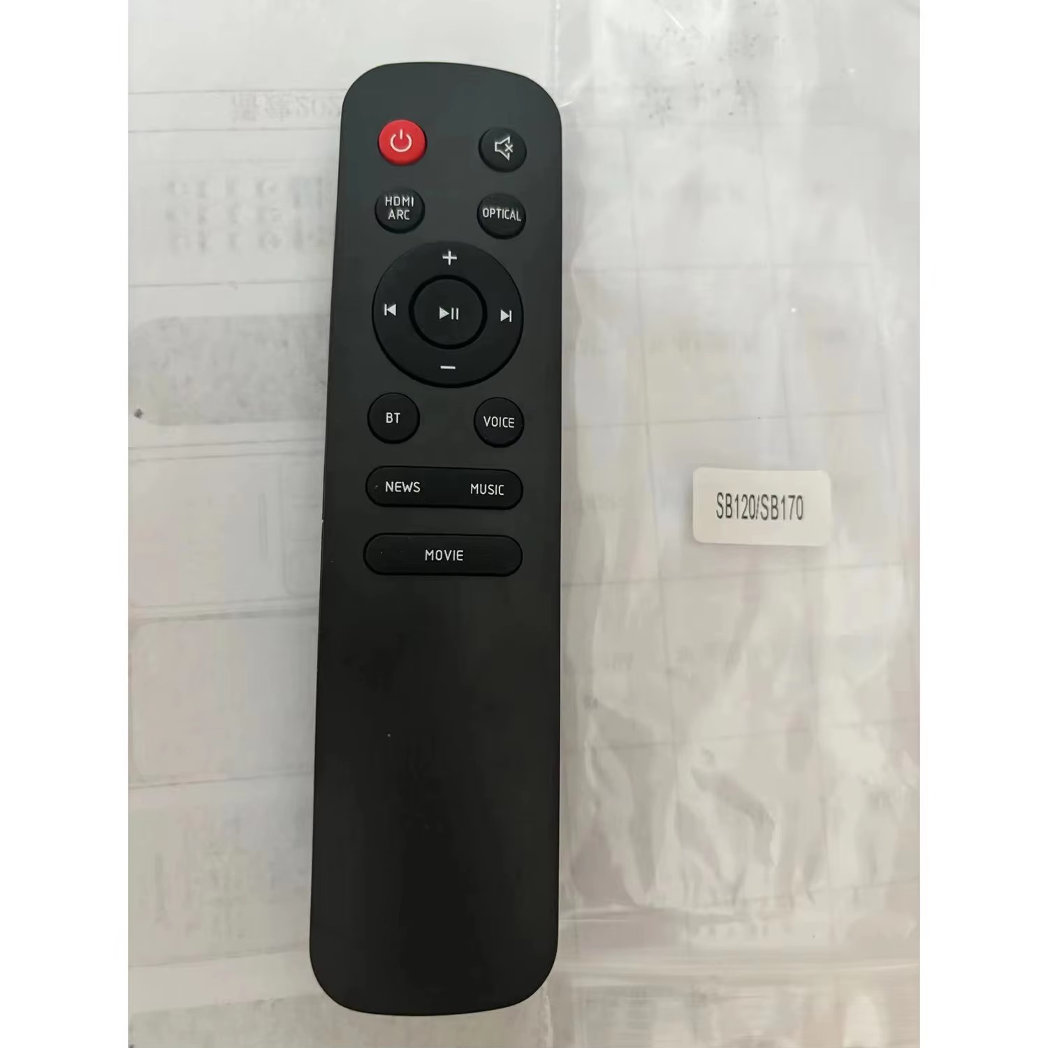 Home Cinema Jbl - Zastąp pilot zdalnego sterowania do soundbara
