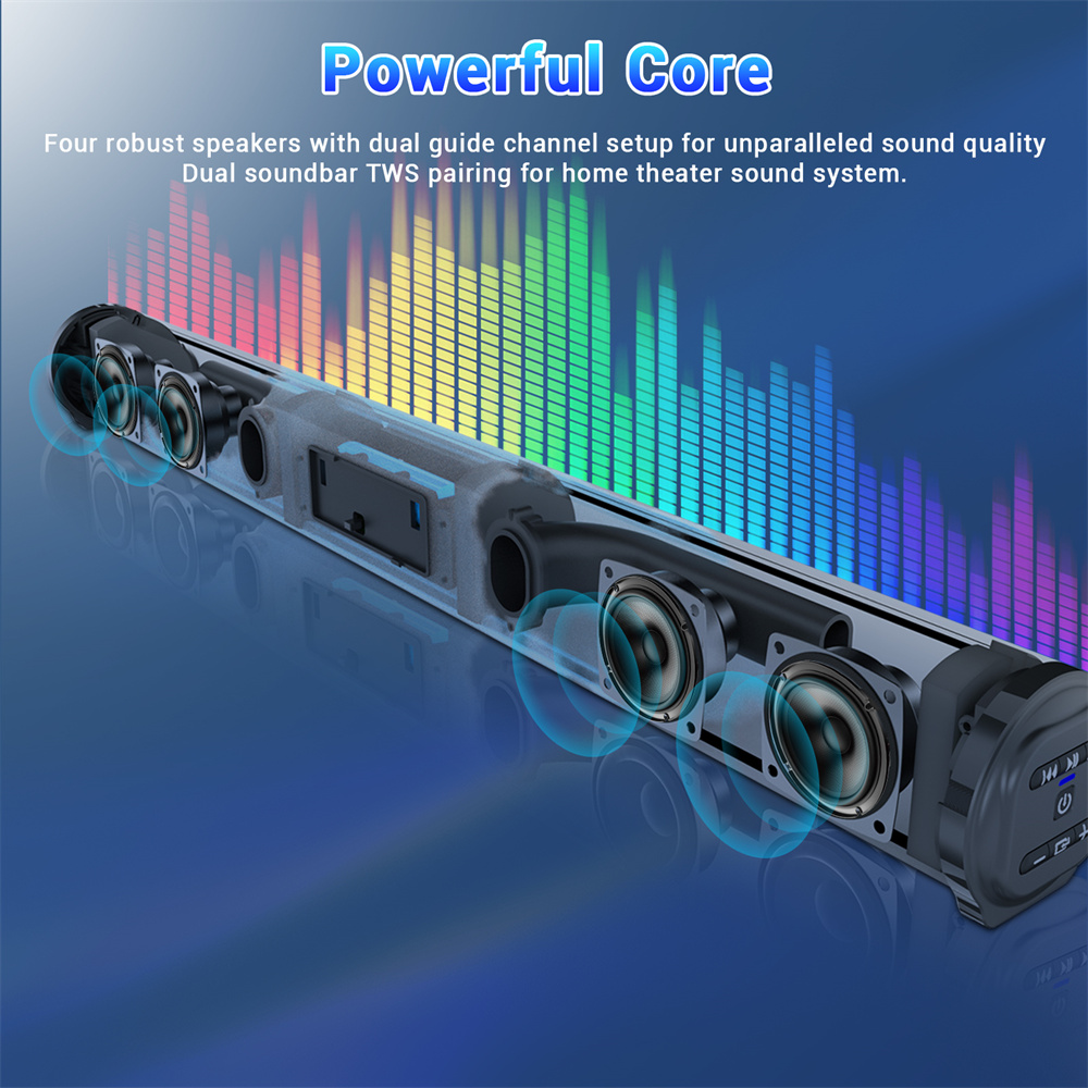 Sound Bar TV Sound System Głoś – Home Cinema Wireless Speakers recenzja i cena