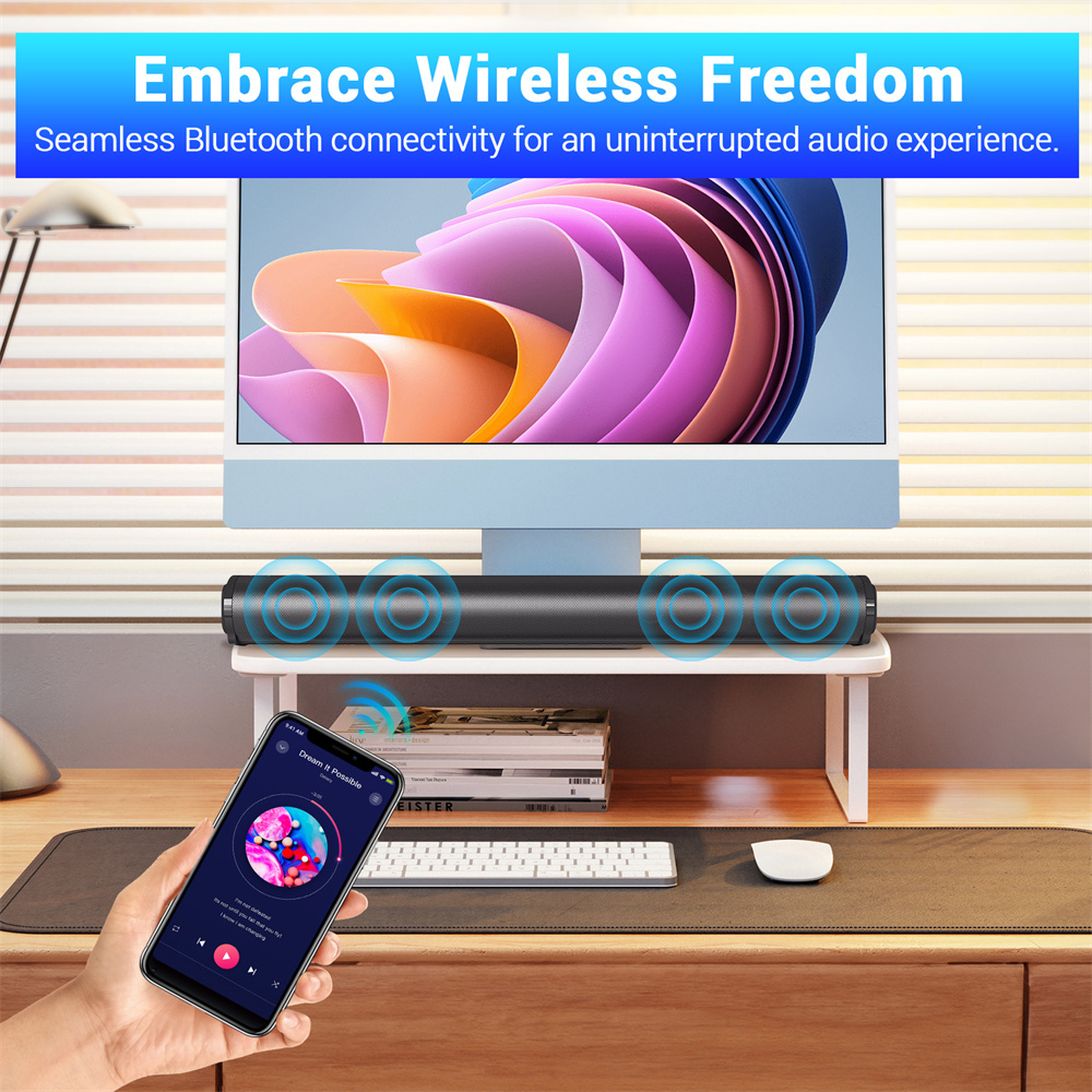Sound Bar TV Sound System Głoś – Home Cinema Wireless Speakers recenzja i cena
