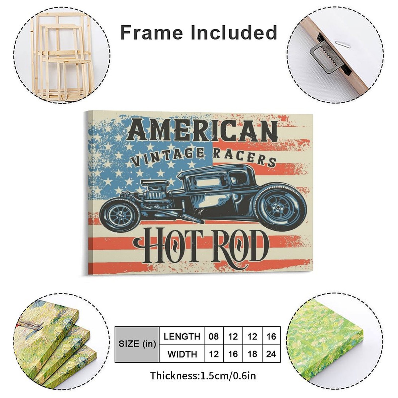 Obraz na płótnie American Hot  – Home Cinema Wall recenzja i cena