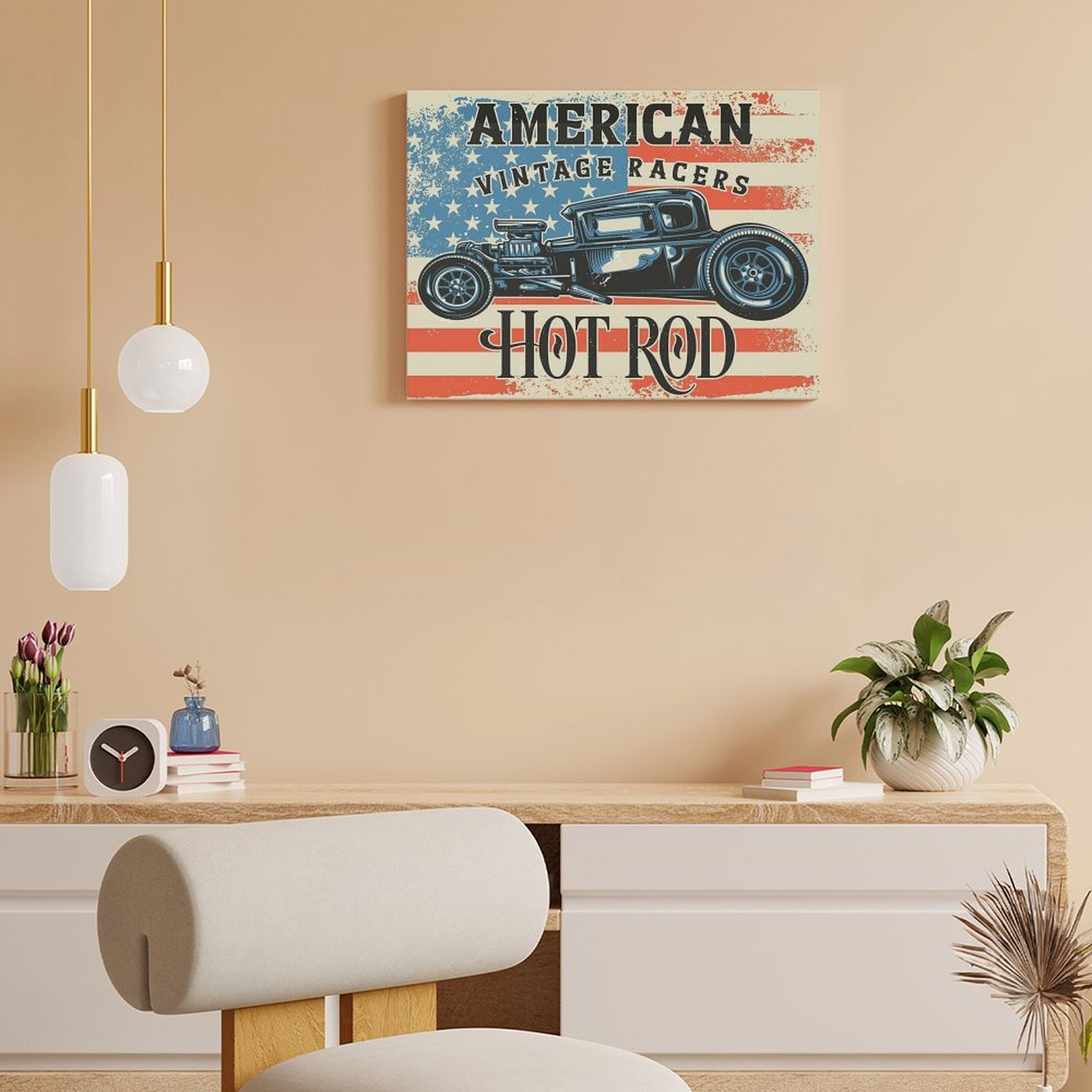 Obraz na płótnie American Hot  – Home Cinema Wall recenzja i cena