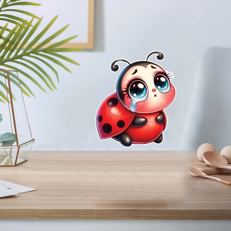 Cute Cartoon biedronka naklejk – Home Cinema Wall recenzja i cena