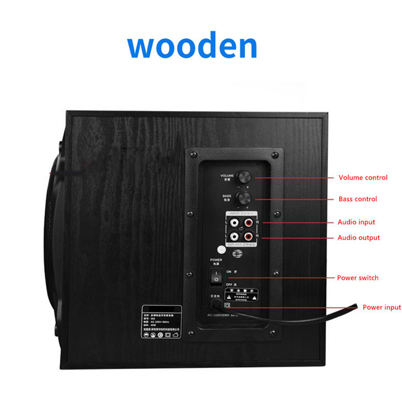 S909 Mini bezprzewodowy drewni – Home Cinema Wireless Speakers recenzja i cena