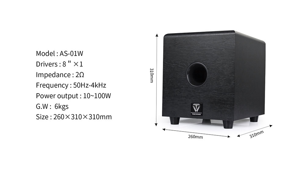 Tonewinner YX-01P Dolby Atmos  – Home Cinema Wireless Speakers recenzja i cena
