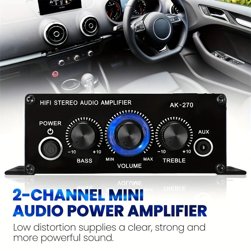 AK-270 400W Mini Wzmacniacz Mo – Home Cinema Installation recenzja i cena