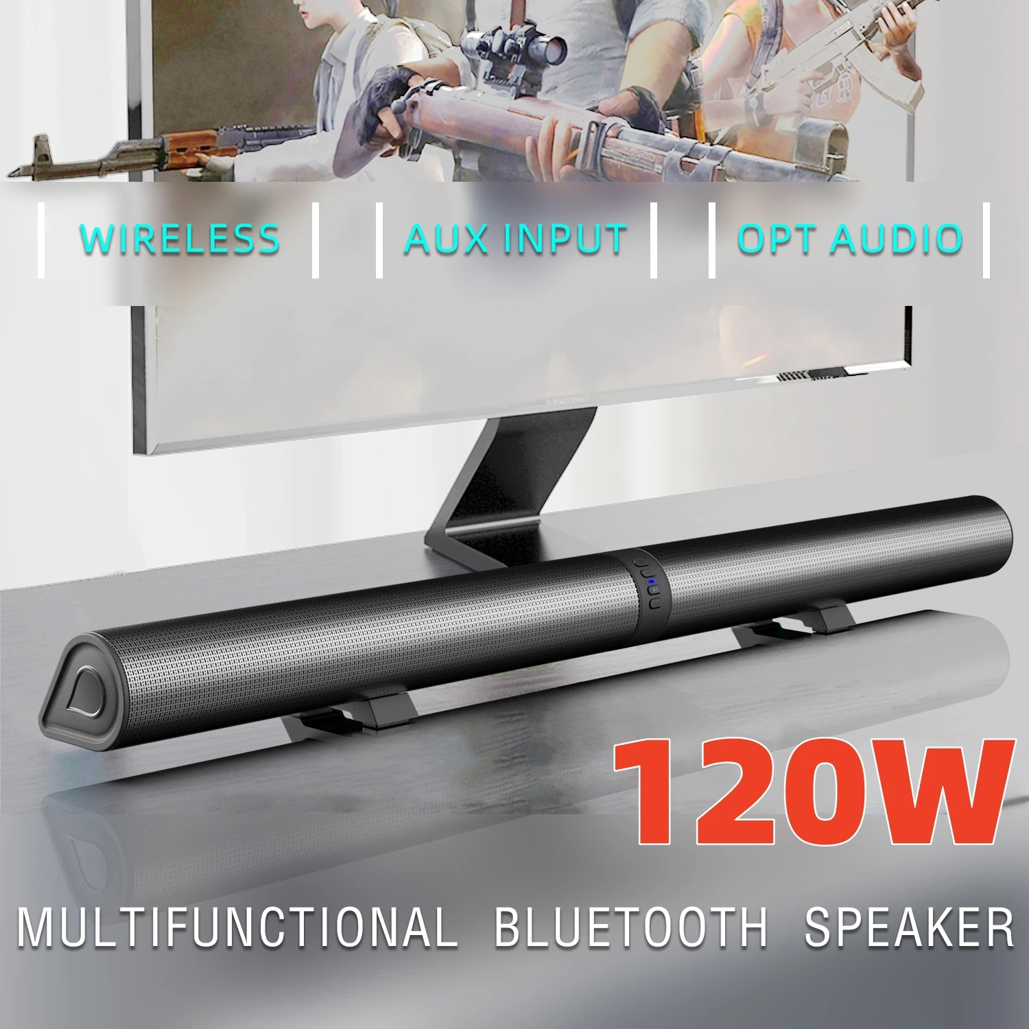 Soundbar FM TV Głośniki Blueto – Home Cinema Wireless Speakers recenzja i cena